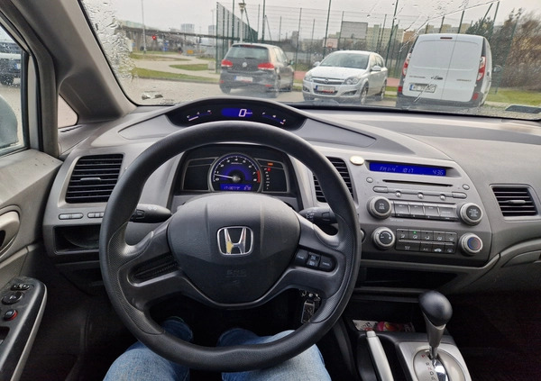 Honda Civic cena 16500 przebieg: 170000, rok produkcji 2008 z Gdańsk małe 46